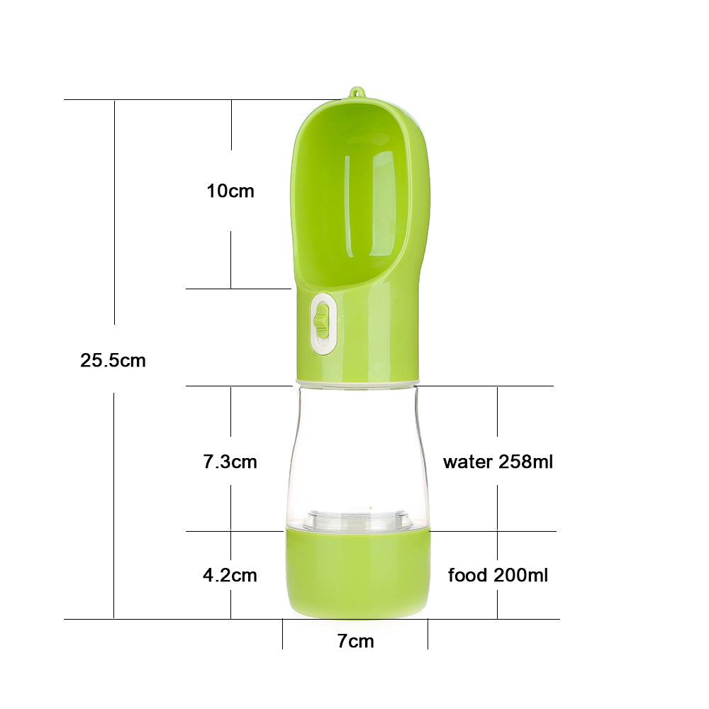 Pet Bottle Walking The Dog Out Kettle Dog Waterer Pets Gym From House Green