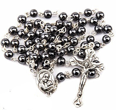 Non-Magnetic Black Gallstone Cross Jewelry dealsniper-net