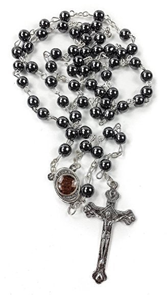 Non-Magnetic Black Gallstone Cross Jewelry dealsniper-net