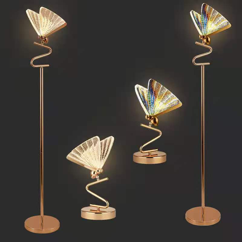 Butterfly Lamp Chandelier Staircase Hall Lighting Decor Home dealsniper-net