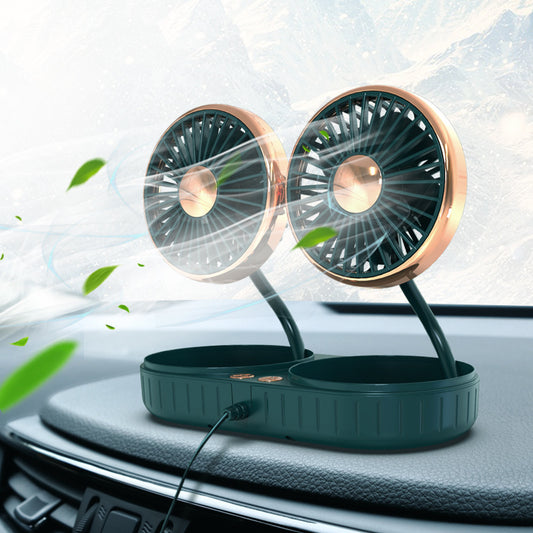 Double-Headed Hose Small Fan Usb Car Interior Creative Automotive Accessories Vehicle dealsniper-net