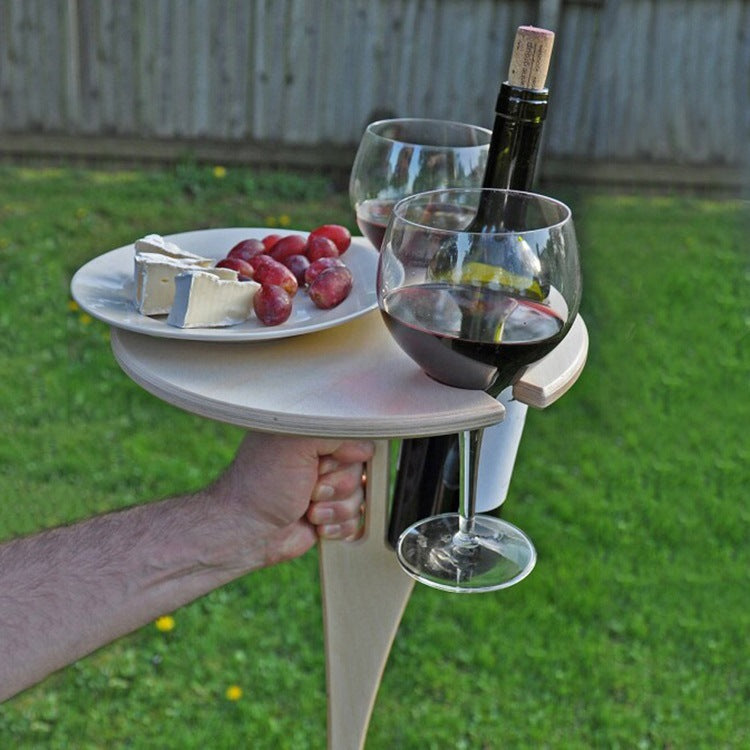 Outdoor Detachable And Foldable Wine Rack Outdoor dealsniper-net