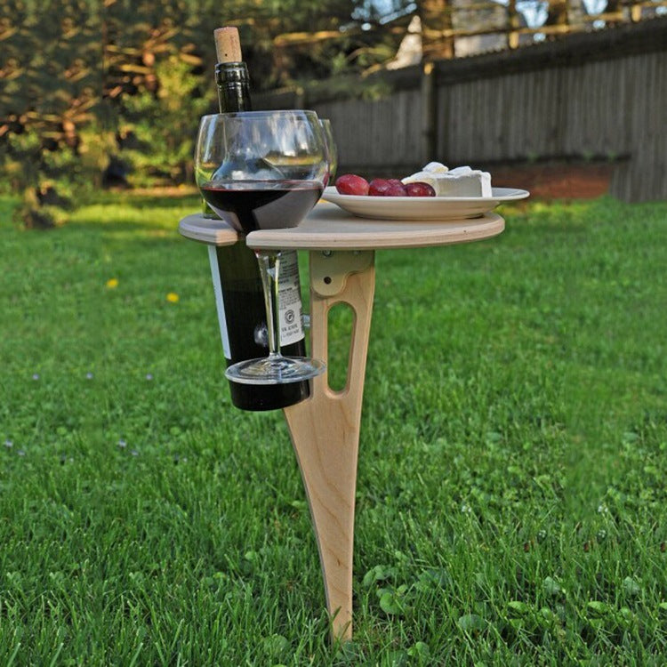 Outdoor Detachable And Foldable Wine Rack Outdoor dealsniper-net