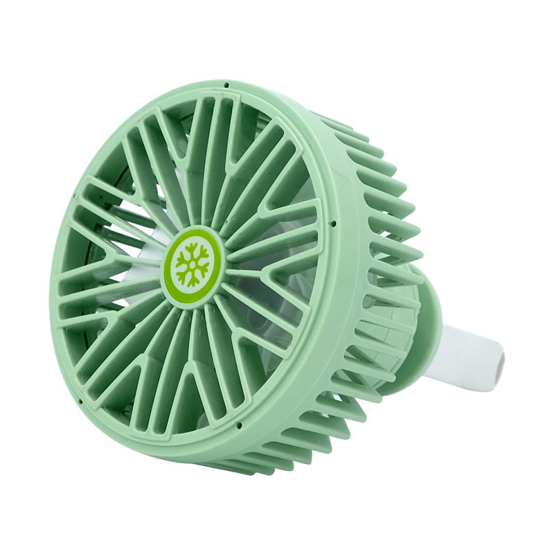 New Car Air Outlet Fan Multifunctional Usb Interface Vehicle dealsniper-net Green