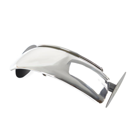 Motorcycle Windshield With Panoramic Rearview Mirror