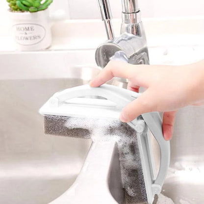 Folding Sponge Cleaner Tools Window Glass Wall Magic Strong Decontamination Bath Brush Kitchen Cleaning Bathroom Toilet Kitchen Kitchen dealsniper-net