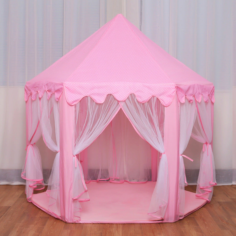 Portable Children's Tent for Kids Tent Toys Girls Princess Castle Tipi Gifts