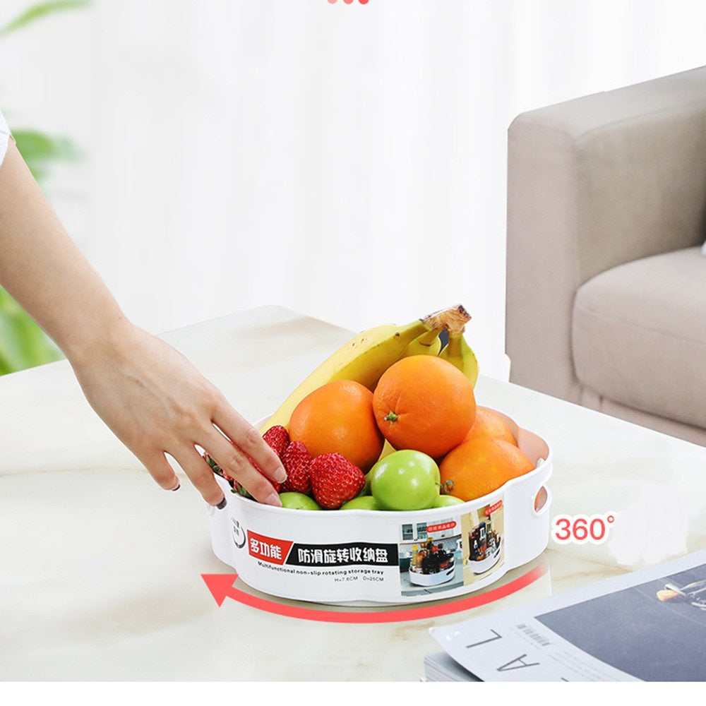 New Multifunctional Non-Slip Rotating Storage Box Kitchen Gym From House