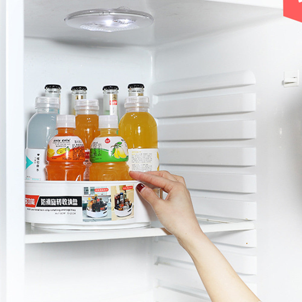 New Multifunctional Non-Slip Rotating Storage Box Kitchen Gym From House