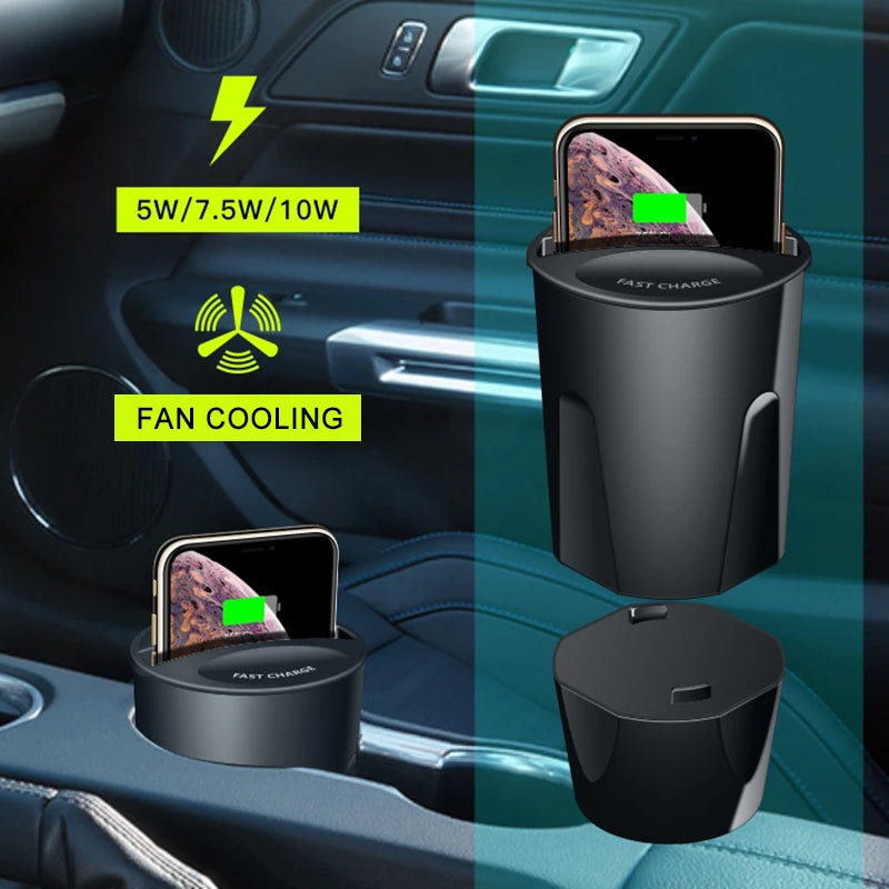 Car Wireless Charging Cup Wireless Gadgets dealsniper-net