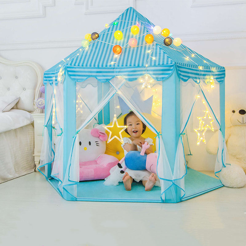 Portable Children's Tent for Kids Tent Toys Girls Princess Castle Tipi Gifts