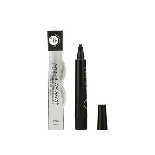 Four-Headed Bifurcated Eyebrow Pencil Lasts Beauty dealsniper-net