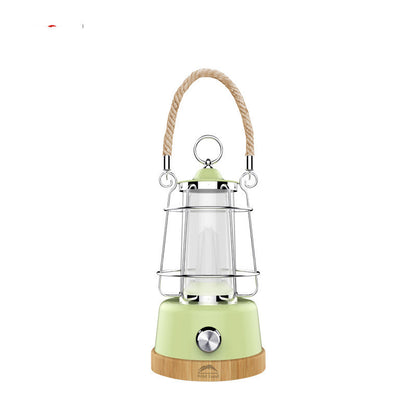 Retro Horse Lantern Portable Atmosphere Light Outdoor DealSniper.net Green