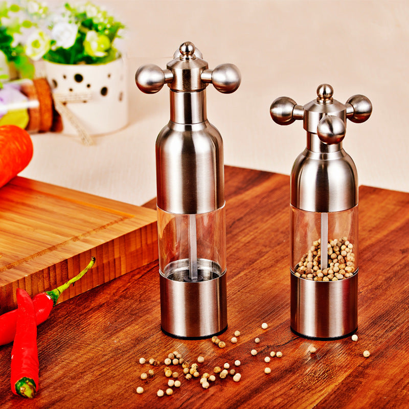 Pepper Mill Gadgets Pepper and Salt Grinder Grinding 4 Color Kitchen dealsniper-net