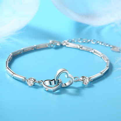 Charms 925 Sterling Silver Bracelets Bangles For Women Women dealsniper-net