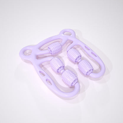 U Shape Trigger Point Massage Roller Full Body Massage Tool Sports DealSniper.net New Purple