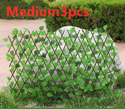 Simulation outdoor wooden fence Home DealSniper.net Medium 3pcs