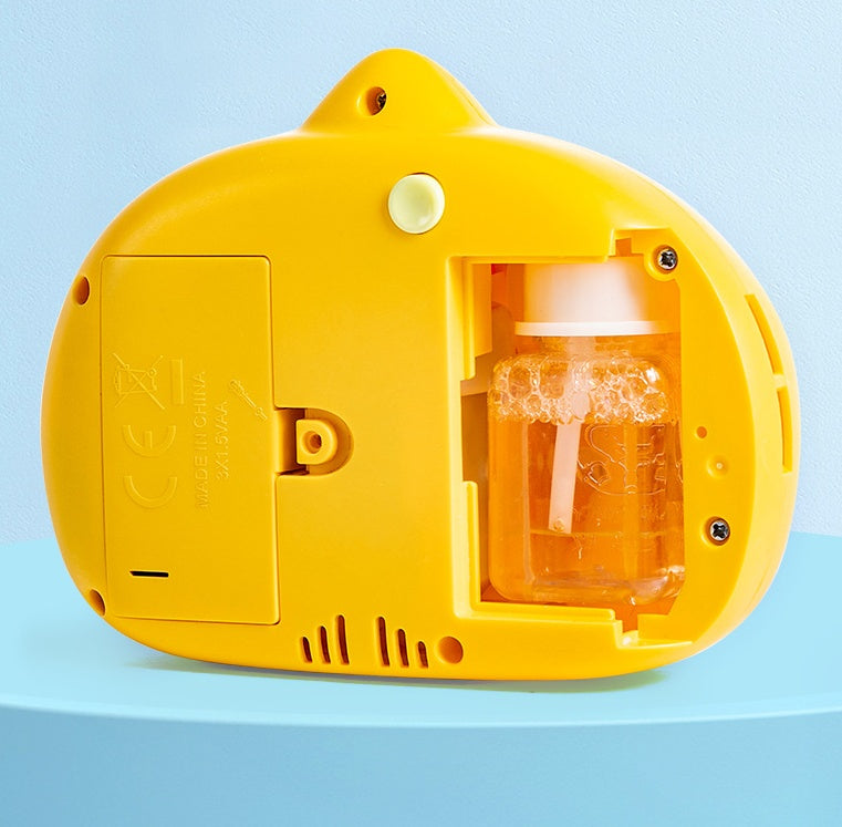 New Children's Automatic Bubble Blowing Camera Kids Gym From House