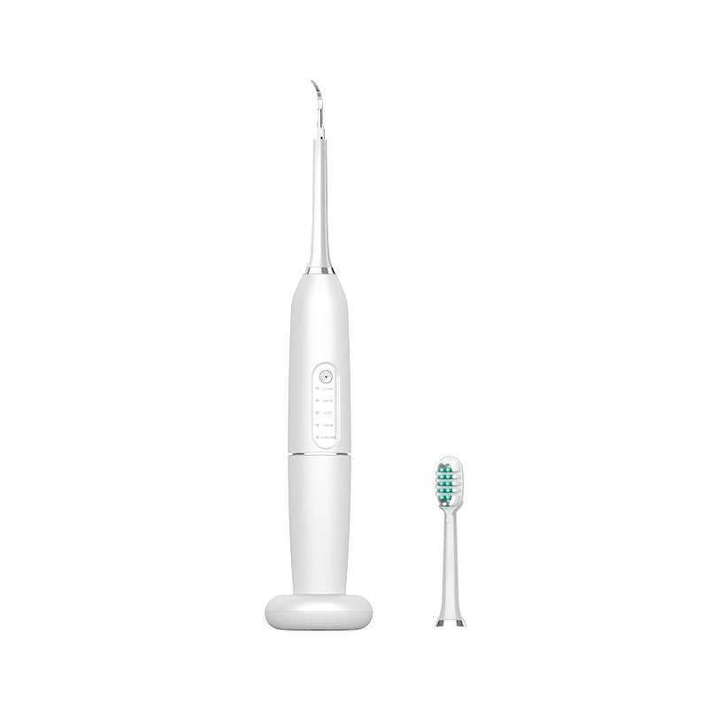 Smart Electric Toothbrush Ultrasonic Scaler Health dealsniper-net White