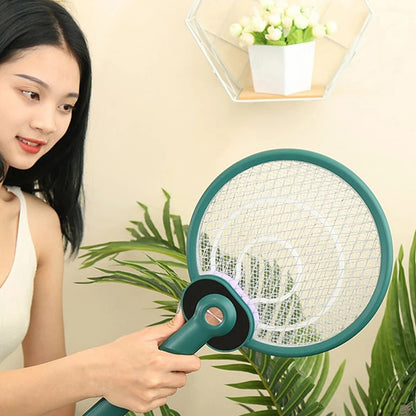 Handheld Home Electric Fly Mosquito Swatter Racket Lamp House dealsniper-net