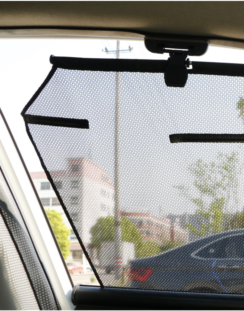 Auto Curtains For Cars, Auto Retractable Sunshade With Glass Lifting Vehicle dealsniper-net