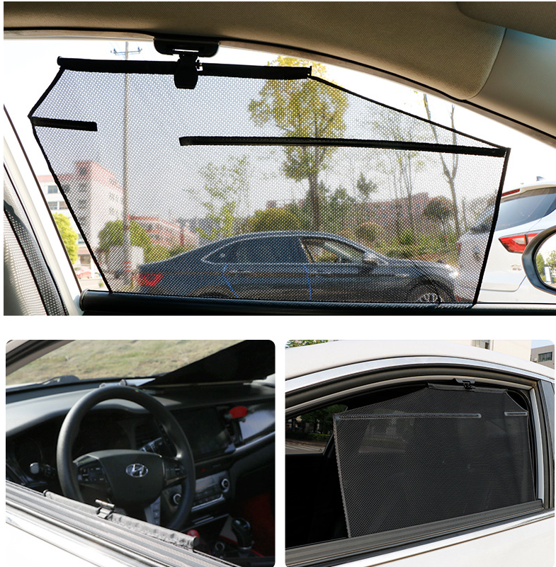 Auto Curtains For Cars, Auto Retractable Sunshade With Glass Lifting Vehicle dealsniper-net