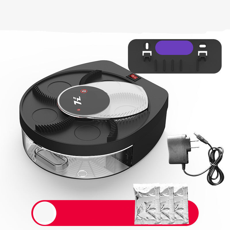 Wireless Fly-killing Lamp Restaurant Indoor Wall-mounted Trapping Fly Trap Artifact House DealSniper.net Black Plug in bait