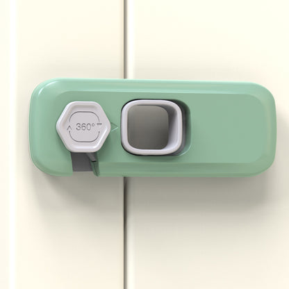 Home Refrigerator Lock Fridge Freezer Door Catch Lock House Gym From House Green 1PCS