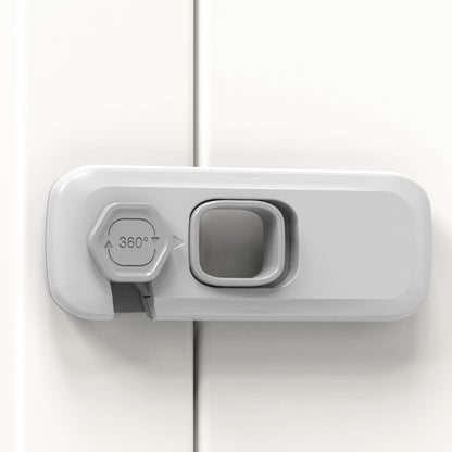 Home Refrigerator Lock Fridge Freezer Door Catch Lock House Gym From House Gray 6PCS