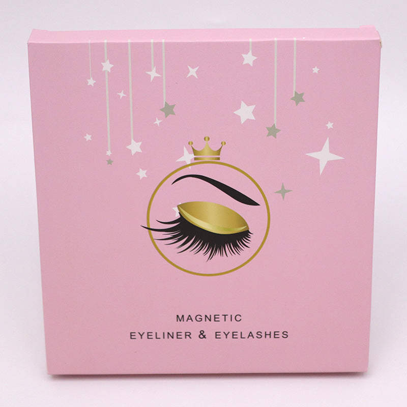 Magnetic Eyelashes Eyeliner Set Long Lasting False Mink Eye Lashes Beauty dealsniper-net