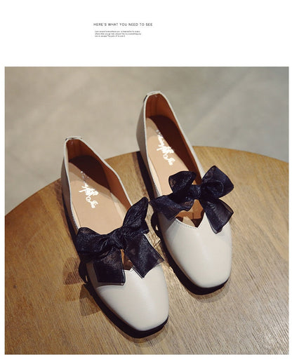 Zinia - Tie Flat Womens Shoes Women DealSniper.net Beige 35