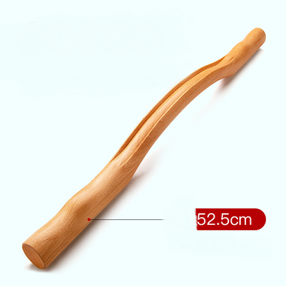 Beech Rolling Stick, Household Scraping Stick, Dry Tendon Stick Massage Stick Health dealsniper-net 52.5cm long without gifts