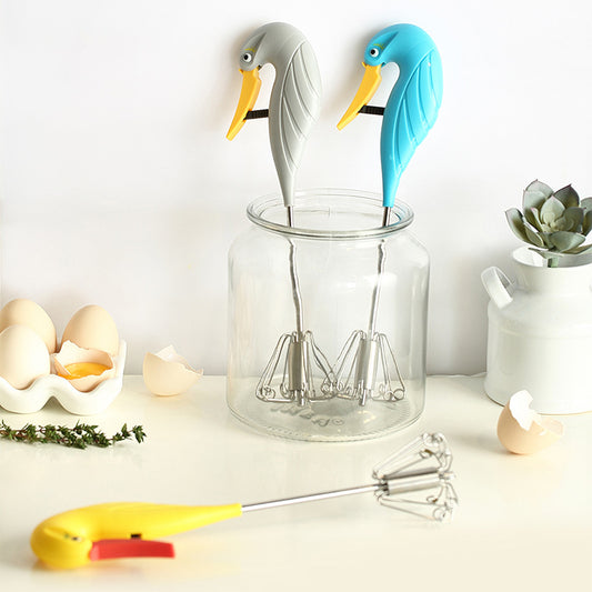 Kitchenware Semi-Automatic Whisk Stainless Steel Kitchen DealSniper.net