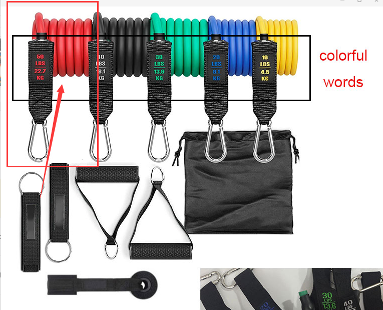Fitness Rally Elastic Rope Resistance Band Sports DealSniper.net 50LBS