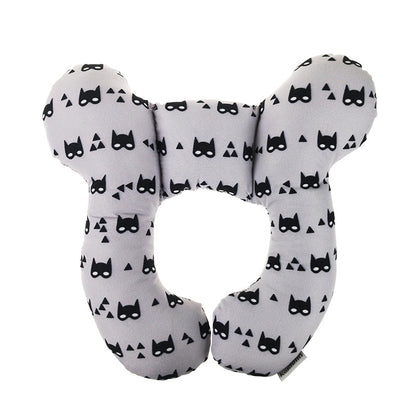 Infant Pillow Baby Bed U-Shaped Safety Seat Neck Guard Fixed Stereotyped Stroller Pillow Kids DealSniper.net Mask OPP