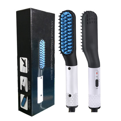 Multifunctional Hair Straightener Hair Comb Brush Men Beard Straightener Straightening