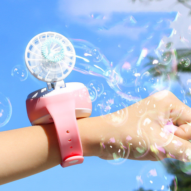 Children's Watch Automatic Bubble Blowing Machine Kids dealsniper-net