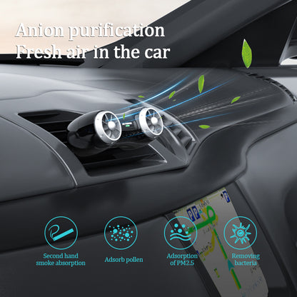 Car Negative Ion Air Purifier Car Interior Supplies Pets dealsniper-net