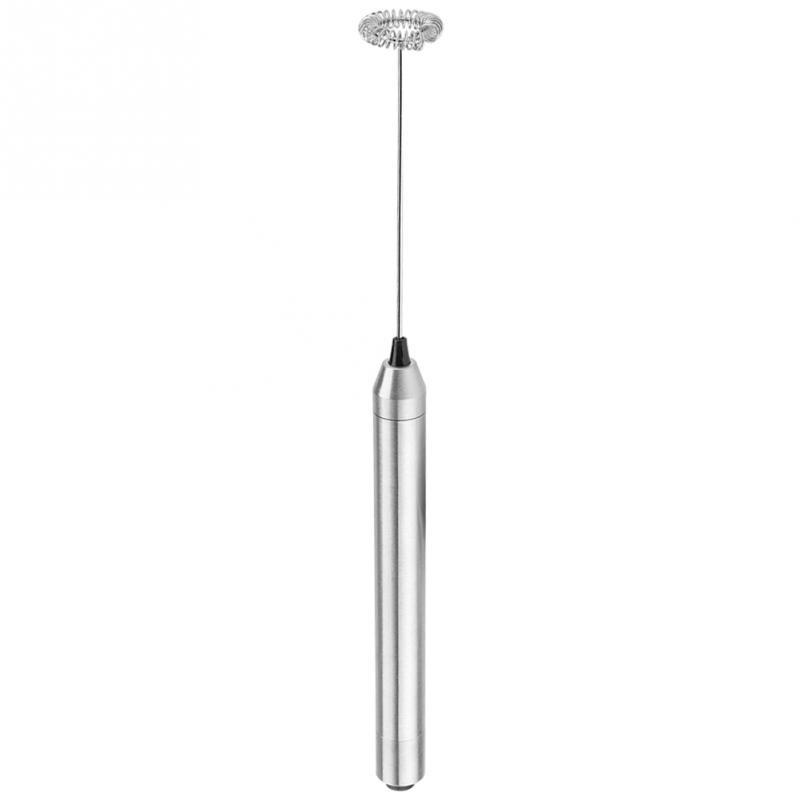 Milk Frother Stainless Steel Electric Milk Frother with Brac Kitchen dealsniper-net