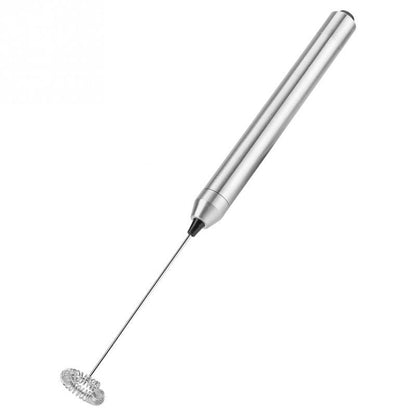 Milk Frother Stainless Steel Electric Milk Frother with Brac Kitchen dealsniper-net