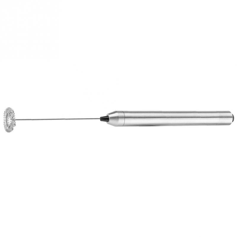 Milk Frother Stainless Steel Electric Milk Frother with Brac Kitchen dealsniper-net