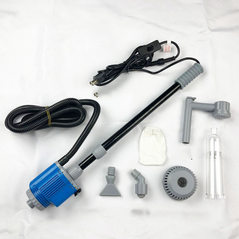 110V Aquarium Fish Tank Electric Water Changer Sand Washing Device House Gym From House