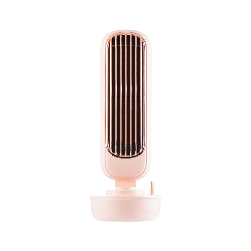 Humidification Tower Fan USB Multi-function Electric Fan Home dealsniper-net Pink