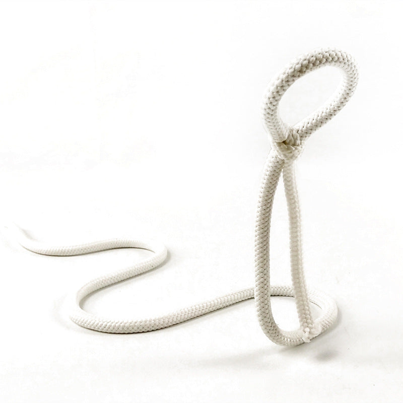 Suspension Rope Creative Wine Rack Crafts Snake Shaped Bracket Simple Home Kitchen DealSniper.net Pure white 36X13X17CM