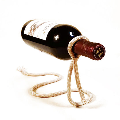 Suspension Rope Creative Wine Rack Crafts Snake Shaped Bracket Simple Home Kitchen DealSniper.net
