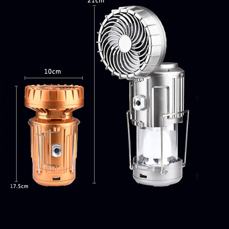 Solar Electric Fan Life Waterproof Panel Charging Outdoor DealSniper.net
