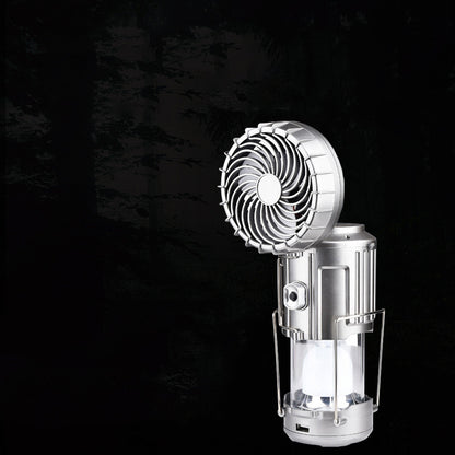 Solar Electric Fan Life Waterproof Panel Charging Outdoor DealSniper.net