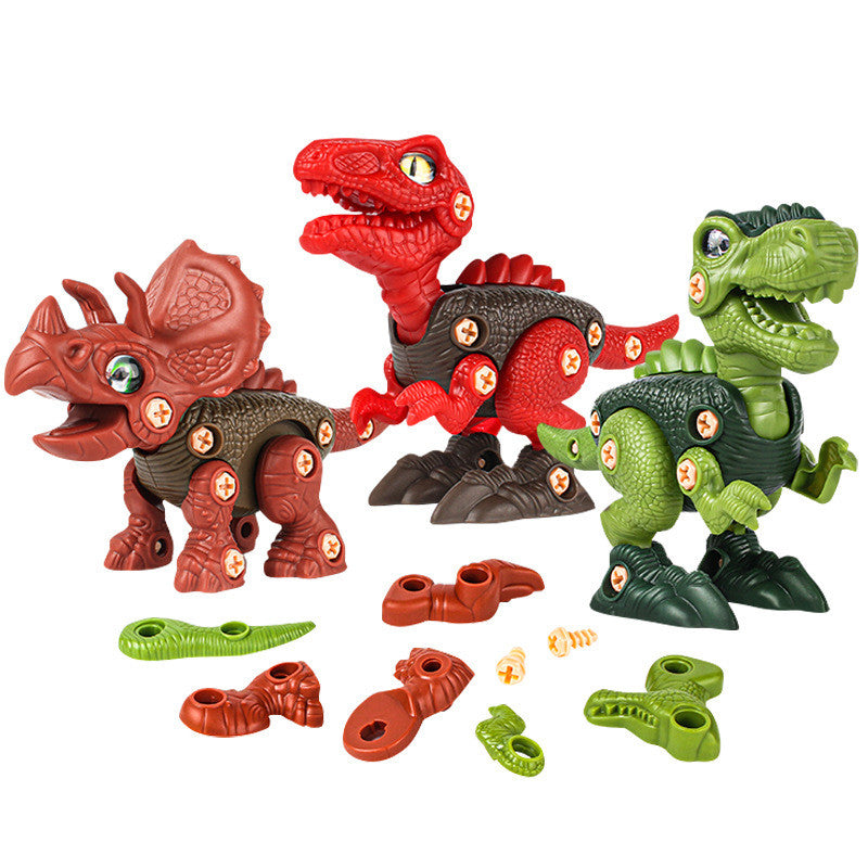 Dinosaur Toys Little Boy Children'S Puzzle Diy Assembled Toys Kids DealSniper.net