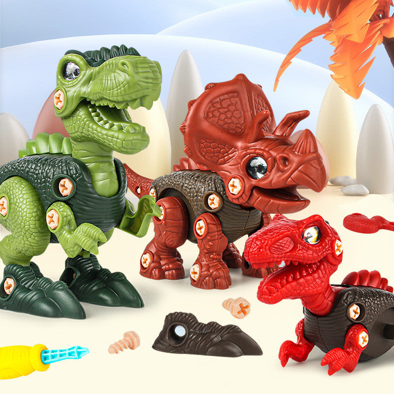 Dinosaur Toys Little Boy Children'S Puzzle Diy Assembled Toys Kids DealSniper.net