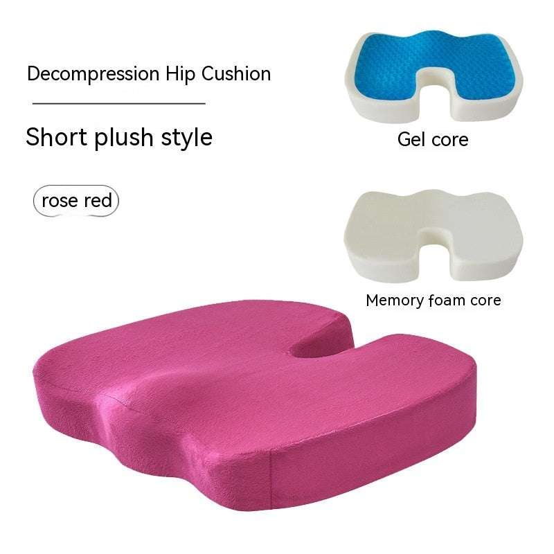 Memory Cotton Buttocks Chair Hemorrhoid Cushion Health dealsniper-net Roseo Cushion Supersoft velvet